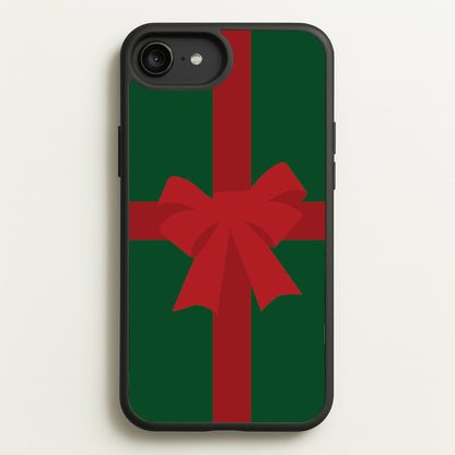 Xmas Bow - Christmas Patterns  - Christmas Patterns Phone Case for iPhone 6 Plus / 7 Plus / 8 Plus