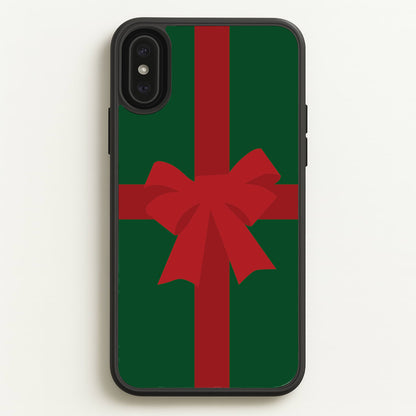 Xmas Bow - Christmas Patterns  - Christmas Patterns Phone Case for iPhone XS Max