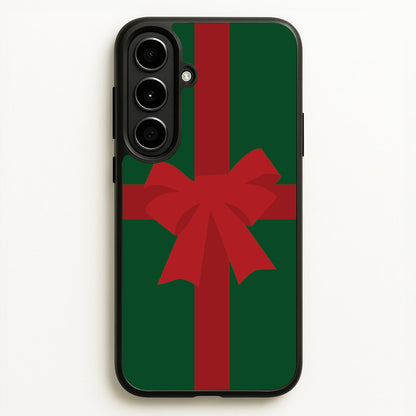 Xmas Bow - Christmas Patterns  - Christmas Patterns Phone Case for Galaxy A56