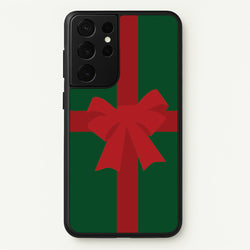 Xmas Bow - Christmas Patterns  - Christmas Patterns Phone Case for Galaxy S21 Ultra