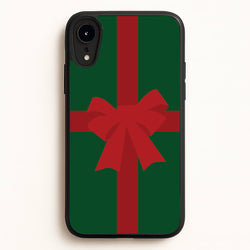 Xmas Bow - Christmas Patterns  - Christmas Patterns Phone Case for iPhone XR