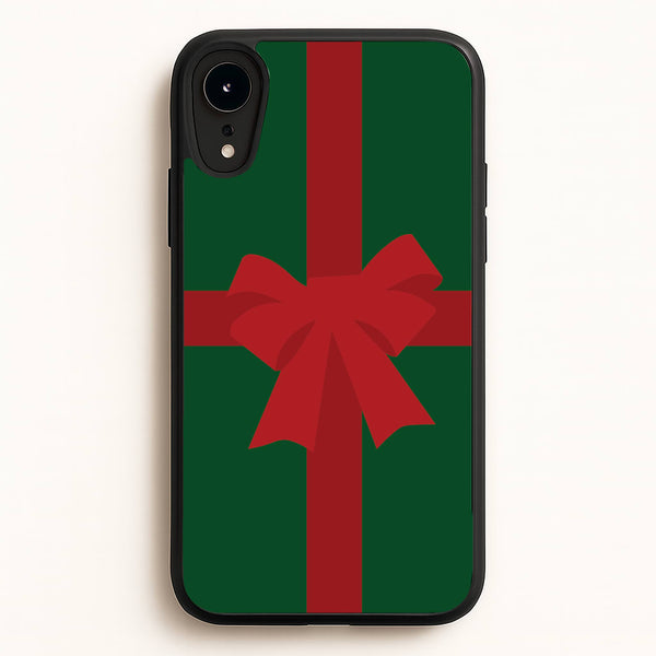 Xmas Bow - Christmas Patterns  - Christmas Patterns Phone Case for iPhone XR