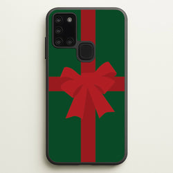 Xmas Bow - Christmas Patterns  - Christmas Patterns Phone Case for Galaxy A21s