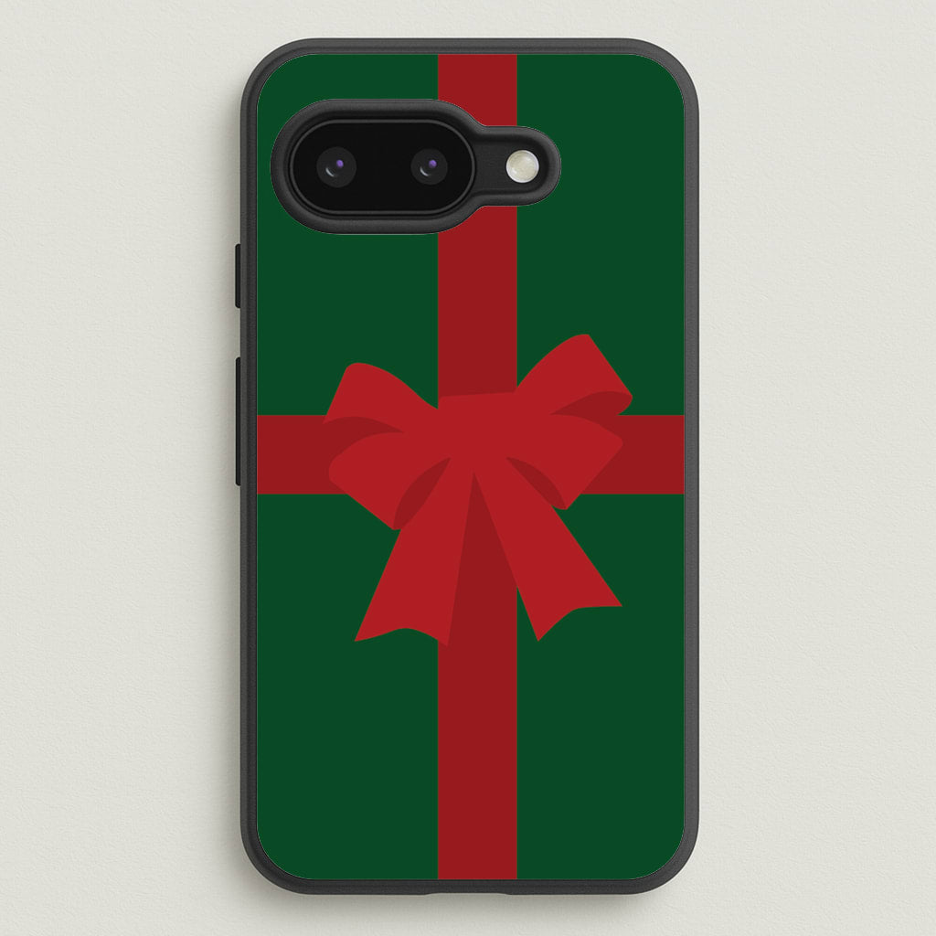 Xmas Bow - Christmas Patterns  - Christmas Patterns Phone Case for Google Pixel 9a