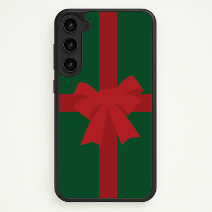 Xmas Bow - Christmas Patterns  - Christmas Patterns Phone Case for Galaxy S23