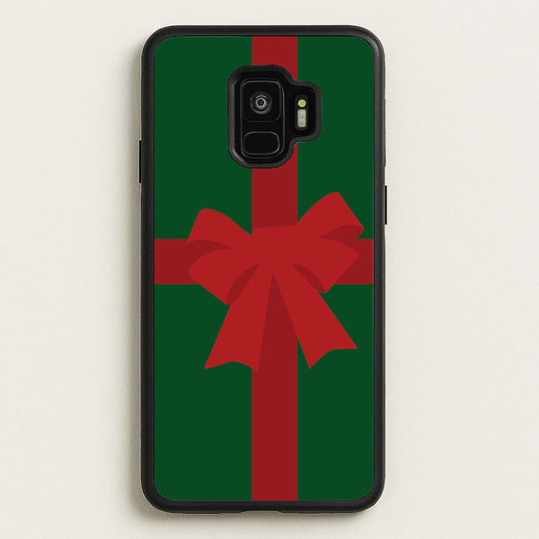 Xmas Bow - Christmas Patterns  - Christmas Patterns Phone Case for Galaxy S9