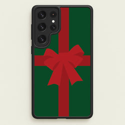Xmas Bow - Christmas Patterns  - Christmas Patterns Phone Case for Galaxy S22 Ultra