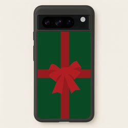 Xmas Bow - Christmas Patterns  - Christmas Patterns Phone Case for Google Pixel 8 Pro