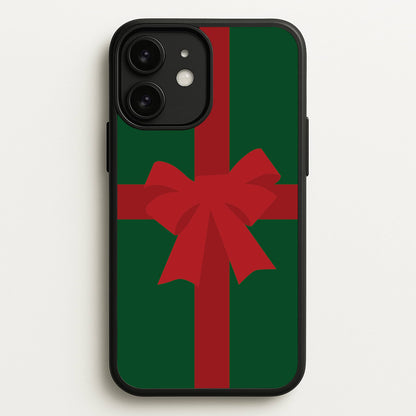 Xmas Bow - Christmas Patterns  - Christmas Patterns Phone Case for iPhone 11