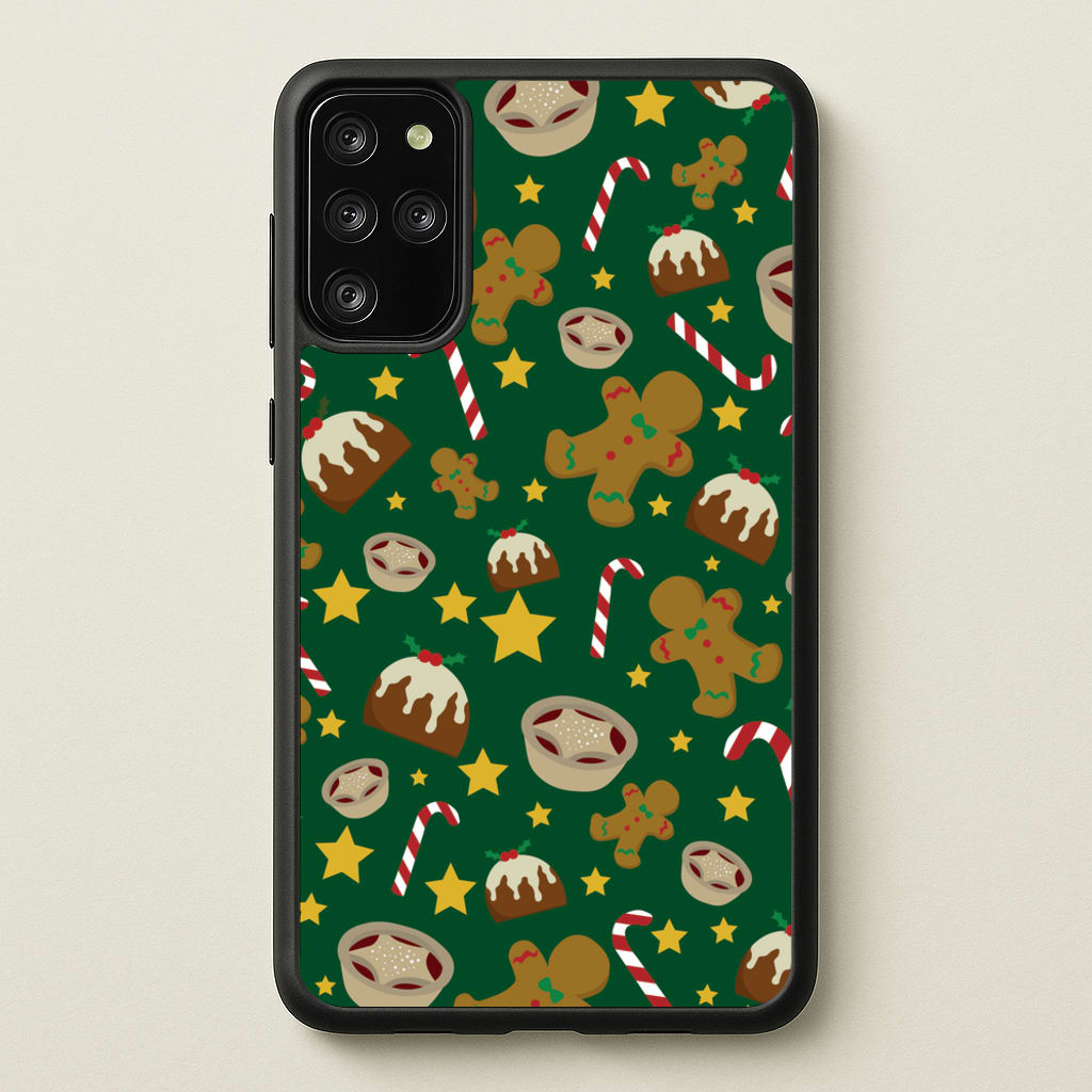 Festive - Christmas Patterns  - Christmas Patterns Phone Case for Galaxy S20 Plus