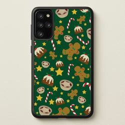 Festive - Christmas Patterns  - Christmas Patterns Phone Case for Galaxy S20 Plus