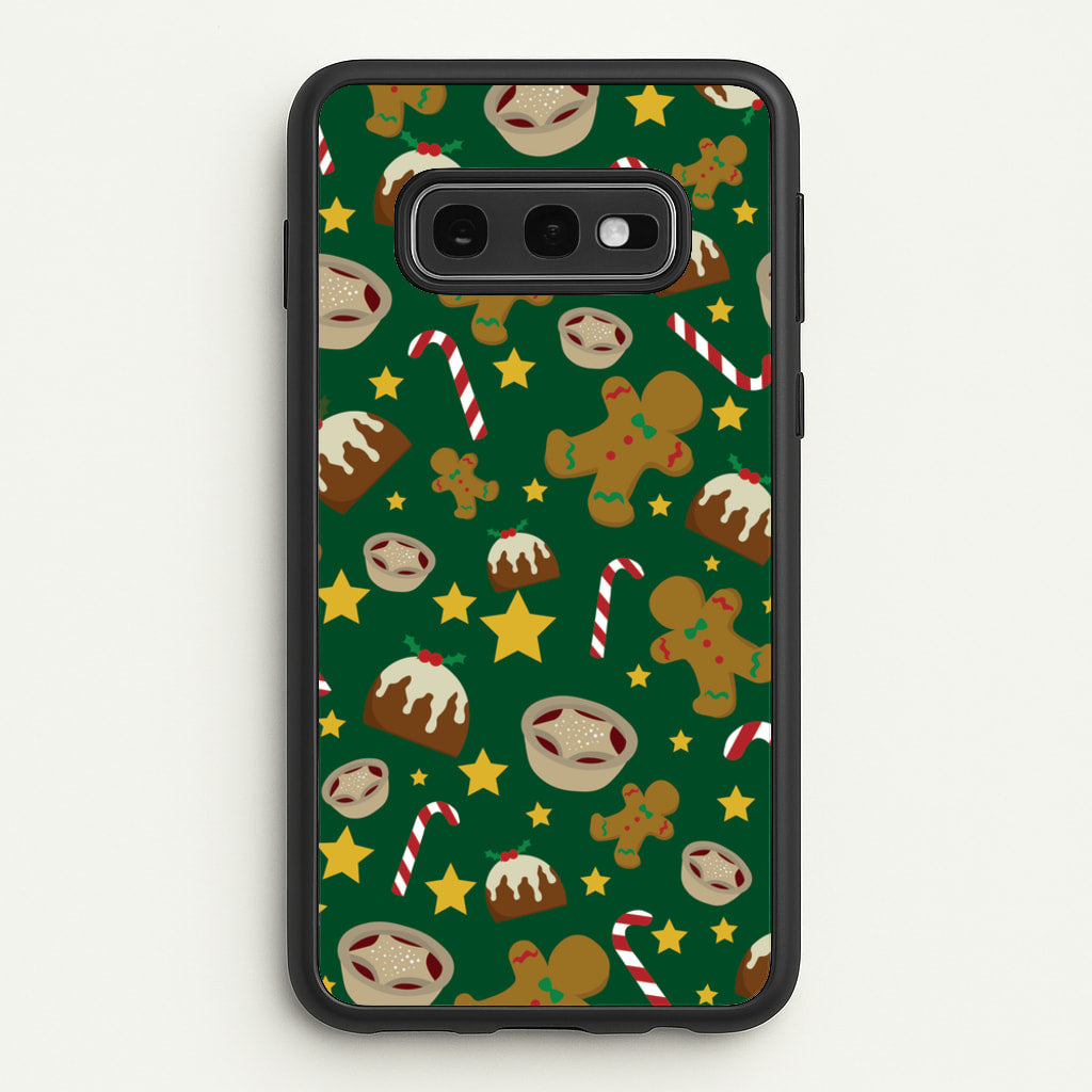 Festive - Christmas Patterns  - Christmas Patterns Phone Case for Galaxy S10e