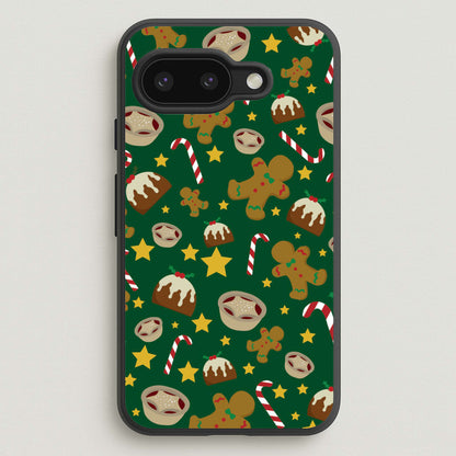 Festive - Christmas Patterns  - Christmas Patterns Phone Case for Google Pixel 9a