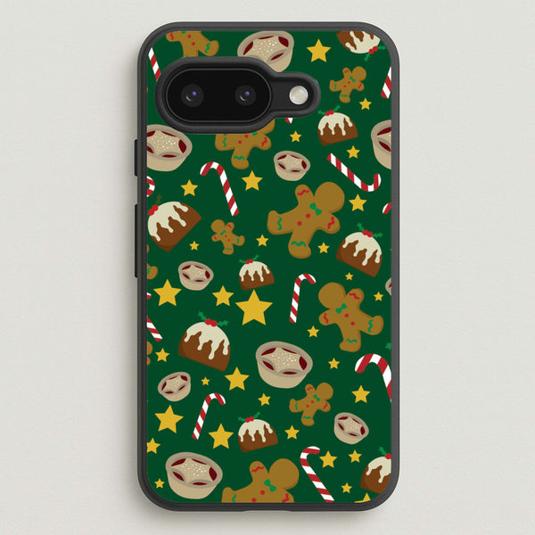 Festive - Christmas Patterns  - Christmas Patterns Phone Case for Google Pixel 9a