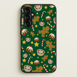 Festive - Christmas Patterns  - Christmas Patterns Phone Case for Galaxy A54