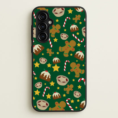 Festive - Christmas Patterns  - Christmas Patterns Phone Case for Galaxy A54