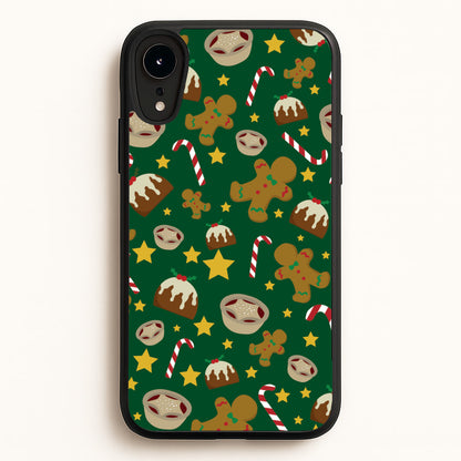 Festive - Christmas Patterns  - Christmas Patterns Phone Case for iPhone XR