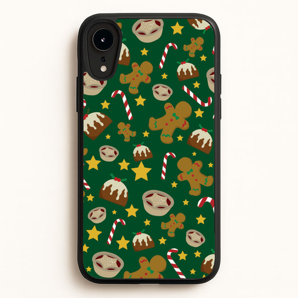 Festive - Christmas Patterns  - Christmas Patterns Phone Case for iPhone XR