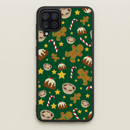 Festive - Christmas Patterns  - Christmas Patterns Phone Case for Galaxy A12