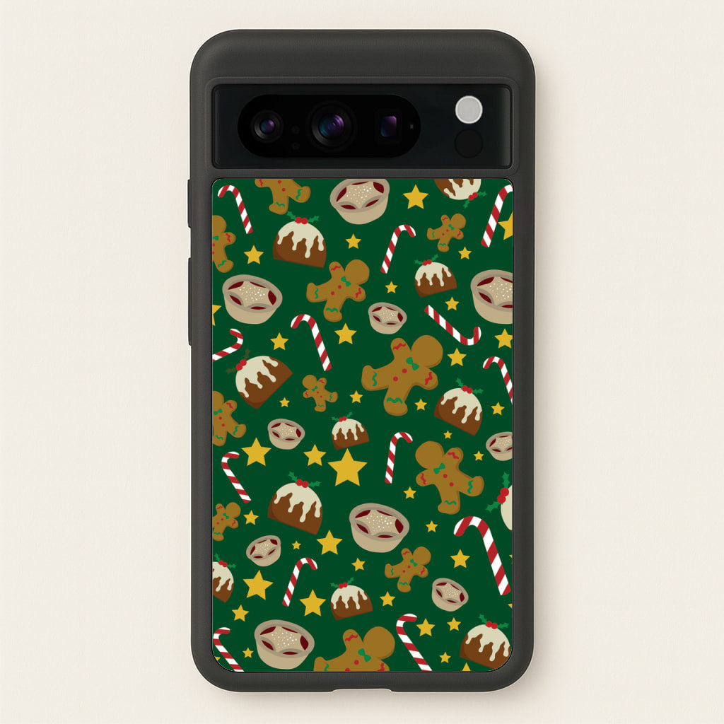 Festive - Christmas Patterns  - Christmas Patterns Phone Case for Google Pixel 8 Pro
