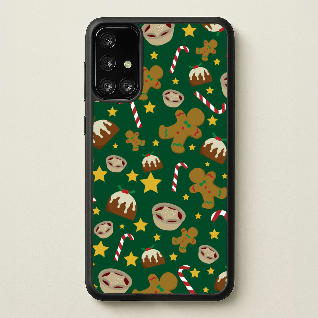 Festive - Christmas Patterns  - Christmas Patterns Phone Case for Galaxy A71