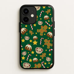 Festive - Christmas Patterns  - Christmas Patterns Phone Case for iPhone 12 Mini