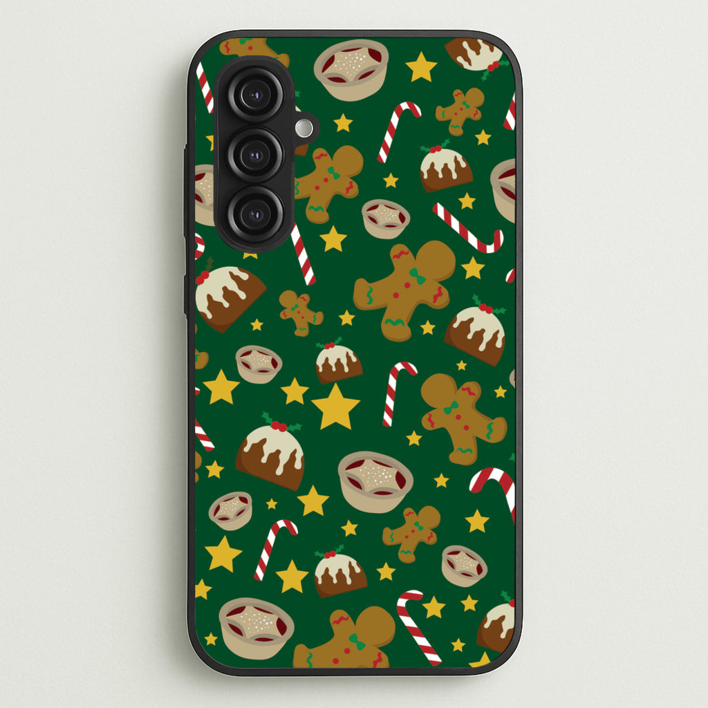 Festive - Christmas Patterns  - Christmas Patterns Phone Case for Galaxy S23FE