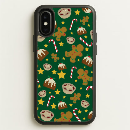 Festive - Christmas Patterns  - Christmas Patterns Phone Case for iPhone X / XS