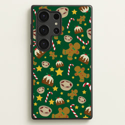 Festive - Christmas Patterns  - Christmas Patterns Phone Case for Galaxy S25 Ultra