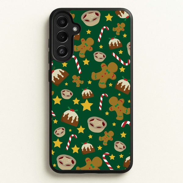 Festive - Christmas Patterns  - Christmas Patterns Phone Case for Galaxy A34