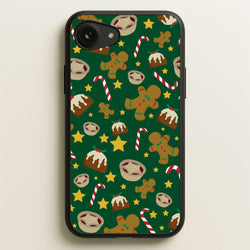 Festive - Christmas Patterns  - Christmas Patterns Phone Case for iPhone 16e