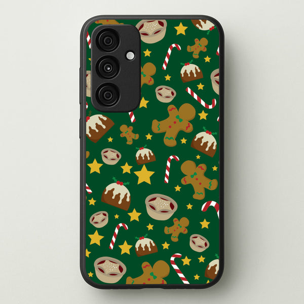 Festive - Christmas Patterns  - Christmas Patterns Phone Case for Galaxy A35