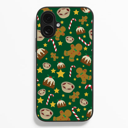 Festive - Christmas Patterns  - Christmas Patterns Phone Case for iPhone 16 Plus