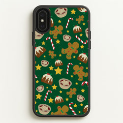 Festive - Christmas Patterns  - Christmas Patterns Phone Case for iPhone XS Max