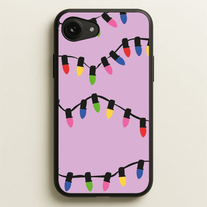 Pink Lights - Christmas Patterns  - Christmas Patterns Phone Case for iPhone 16e
