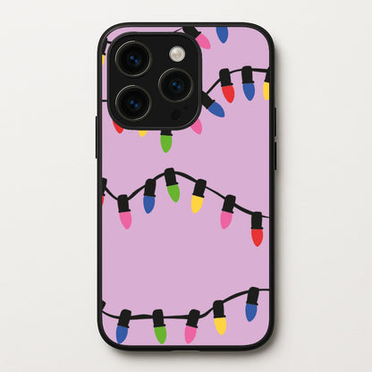 Pink Lights - Christmas Patterns  - Christmas Patterns Phone Case for iPhone 15 Pro Max
