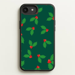 Holly - Christmas Patterns  - Christmas Patterns Phone Case for iPhone 6 Plus / 7 Plus / 8 Plus