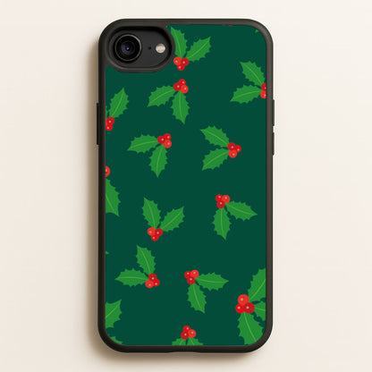 Holly - Christmas Patterns  - Christmas Patterns Phone Case for iPhone 6 / 7 / 8 / SE