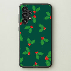 Holly - Christmas Patterns  - Christmas Patterns Phone Case for Galaxy A13