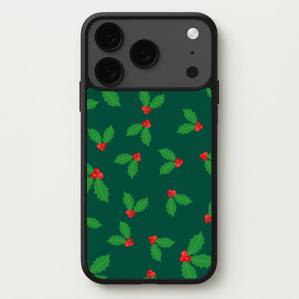 Holly - Christmas Patterns Phone Case for iPhone 17 Pro
