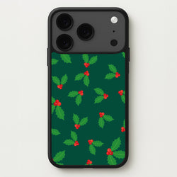Holly - Christmas Patterns Phone Case for iPhone 17 Pro Max