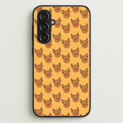 Rudolph Pattern - Christmas Patterns  - Christmas Phone Case for Galaxy S23FE