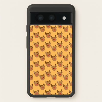 Rudolph Pattern - Christmas Patterns  - Christmas Phone Case for Google Pixel 8a