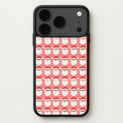 Santa Pattern - Christmas Patterns Phone Case for iPhone 17 Pro Max