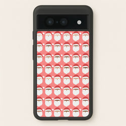 Santa Pattern - Christmas Patterns  - Christmas Phone Case for Google Pixel 8