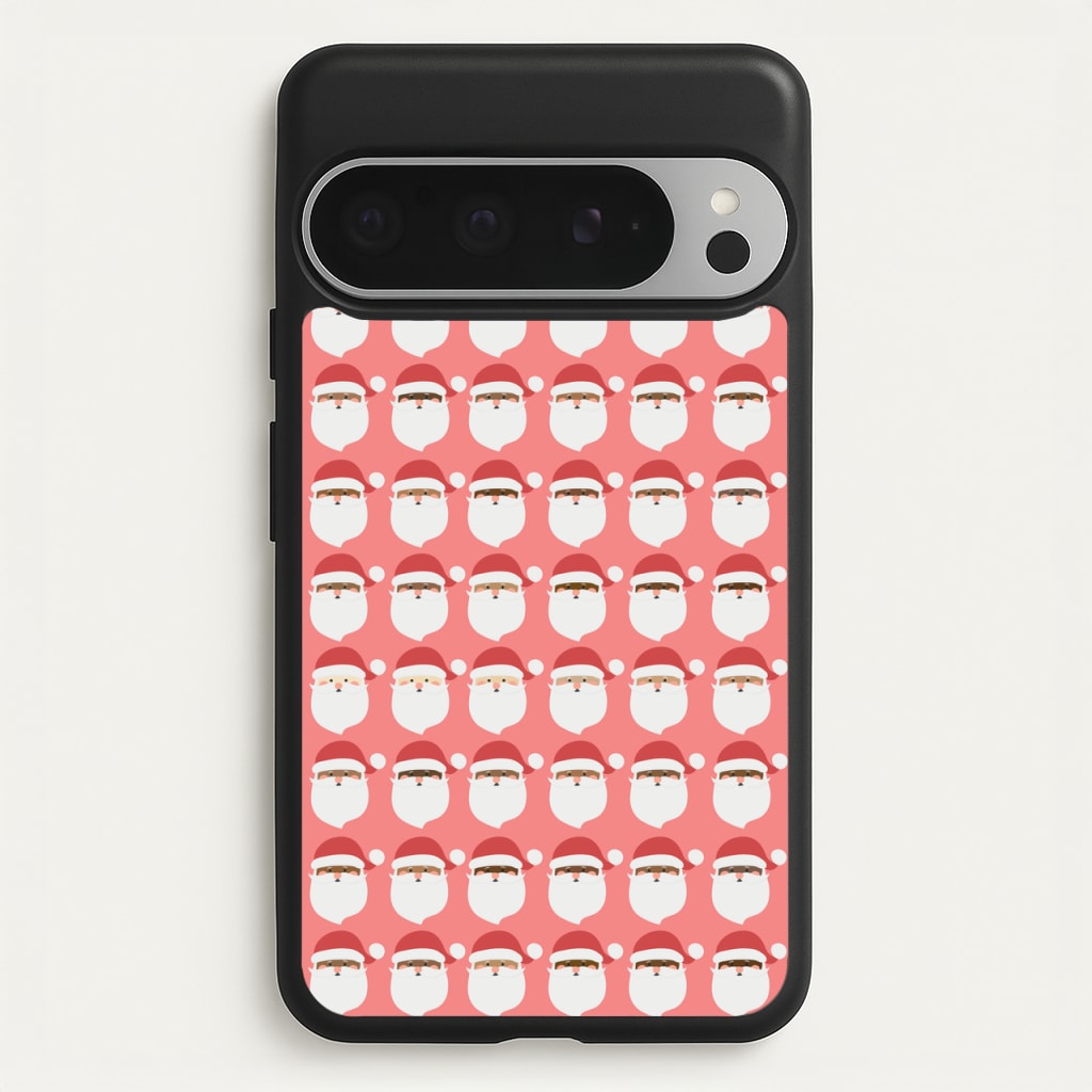 Santa Pattern - Christmas Patterns  - Christmas Phone Case for Google Pixel 9 Pro XL