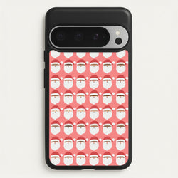 Santa Pattern - Christmas Patterns  - Christmas Phone Case for Google Pixel 9 Pro XL
