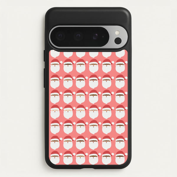 Santa Pattern - Christmas Patterns  - Christmas Phone Case for Google Pixel 9 Pro XL