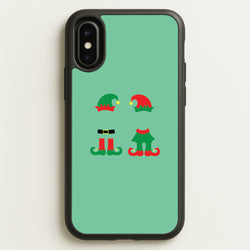 Elf Body - Christmas  - Christmas Phone Case for iPhone X / XS