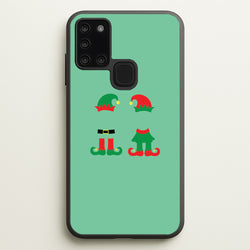 Elf Body - Christmas  - Christmas Phone Case for Galaxy A21s